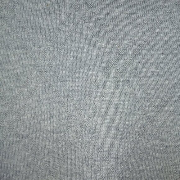 MENS SADDLEBRED GRAY SWEATER VEST, SIZE XL - Picture 4 of 6